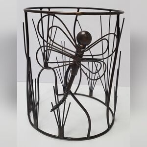 Scentsy Brown Dragonfly Metal Sculpture